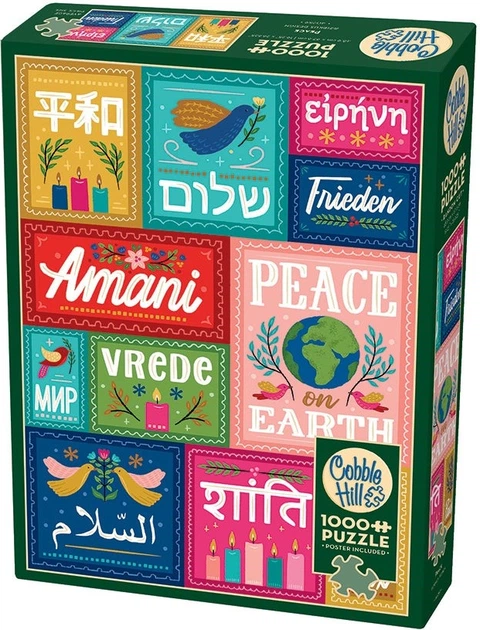 Puzzle Cobble Hill Peace 1000 elementów 112699 (625012402590) - Zdjęcie 1 Puzzle Cobble Hill Peace 1000 elementów 112699 (625012402590) - obraz 1