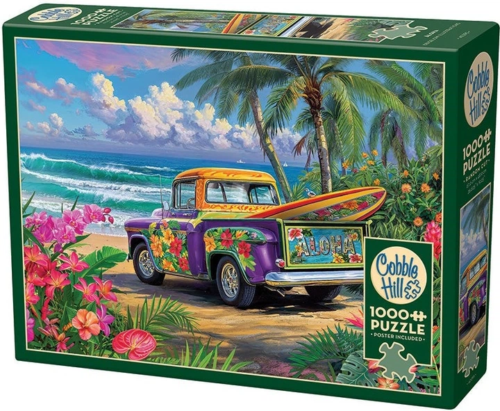 Puzzle Cobble Hill Aloha 1000 elementów 113095 (625012402958) - Zdjęcie 1 Puzzle Cobble Hill Aloha 1000 elementów 113095 (625012402958) - obraz 1