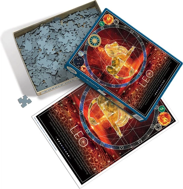 Пазл Cobble Hill Знаки зодіаку Лев 500 елементів 112274 (625012450157) - зображення 3
