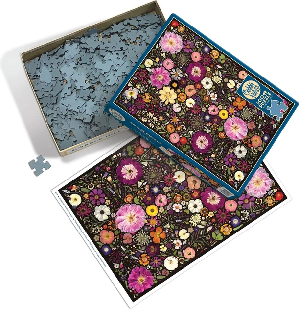 Puzzle Cobble Hill Kolorowe kwiaty 500 elementów 113591 (625012451192) - obraz 3