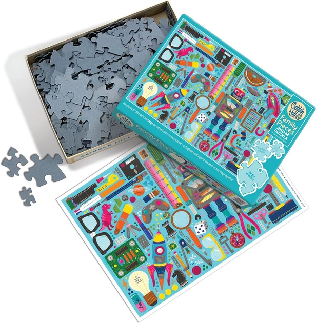 Пазл Cobble Hill Скарби з дитячої шухляди 350 елементів 113588 (625012470483) - зображення 3