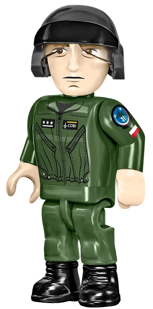 Zestaw klocków Cobi Armed Forces F-16C Fighting Falcon 463 elementy (5902251059101) - obraz 6