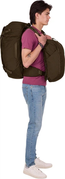 Туристичний рюкзак Thule Landmark 70L (Deep Khaki) 3205318 (TH 3205318) - Фото 2 Туристичний рюкзак Thule Landmark 70L (Deep Khaki) 3205318 (TH 3205318) - зображення 2