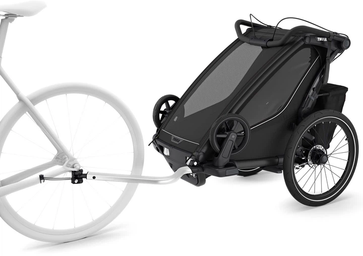Дитячий візочок Thule Chariot Sport 2 Single (Black) 10201030 (TH 10201030) - зображення 2