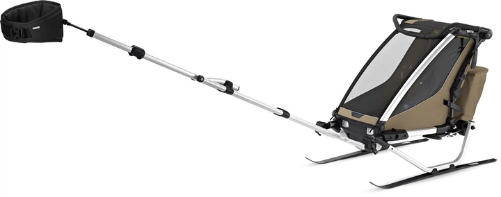 Дитяча коляска Thule Chariot Cross 2 Single (Faded Khaki) 10201036 (TH 10201036) - изображение 7