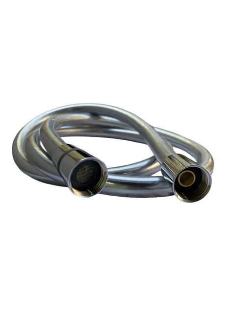 Шланг для душа силикон 150 см KOER KB-0804-150-01 CHROME - Фото 2 Шланг для душа силикон 150 см KOER KB-0804-150-01 CHROME - изображение 2