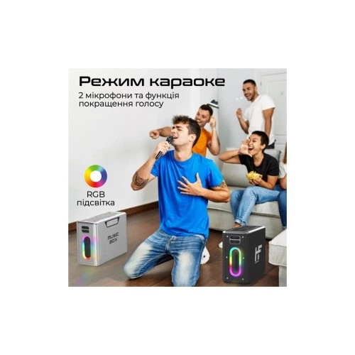 Акустическая система HiFuture MusicBox Black (musicbox.black) HiFuture musicbox.black 920961 - изображение 4