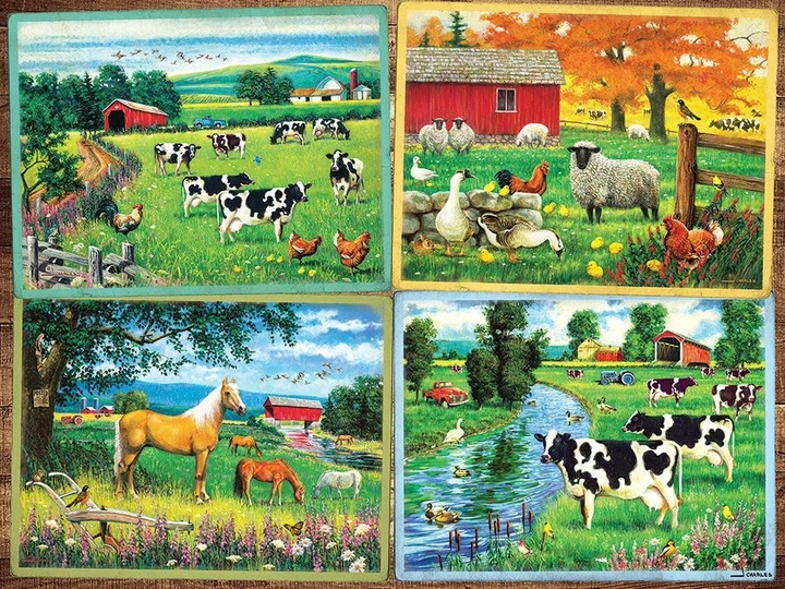 Puzzle Cobble Hill Przyjaciele z jednej farmy XL 275 elementów 113628 (625012480024) - obraz 2