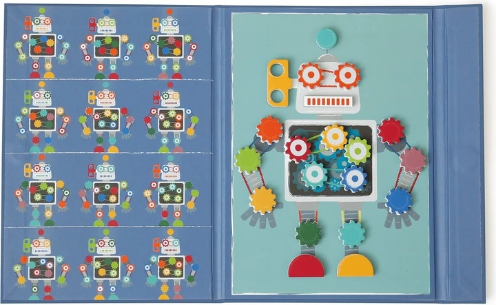 Магнітний пазл Scratch Games Роботи (5414561822929) - зображення 2