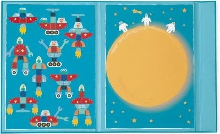Магнітний пазл Scratch Games Космос (5414561822943) - зображення 2