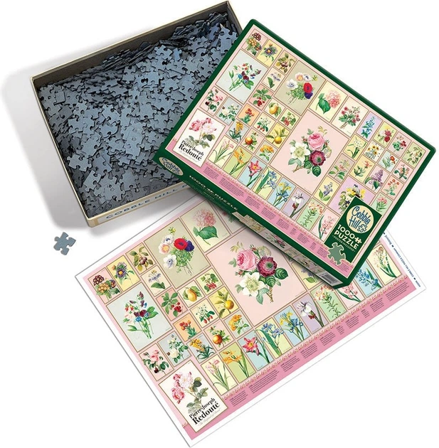 Puzzle Cobble Hill Pierre-Joseph Redoute 1000 elementów 113005 (625012400992) - obraz 3