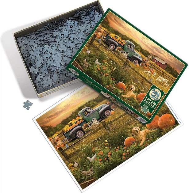 Puzzle Cobble Hill Czas zbiorów 1000 elementów 112229 (625012400251) - obraz 3
