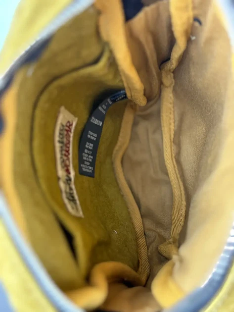 Сумка через плече Stussy Washed у жовтому кольорі. - зображення 5