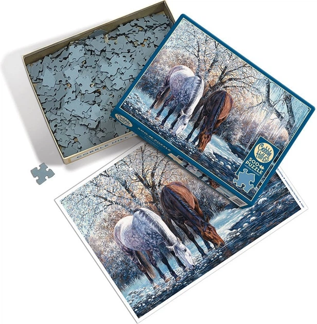Пазл Cobble Hill Краса зими 500 елементів 113152 (625012450560) - зображення 3