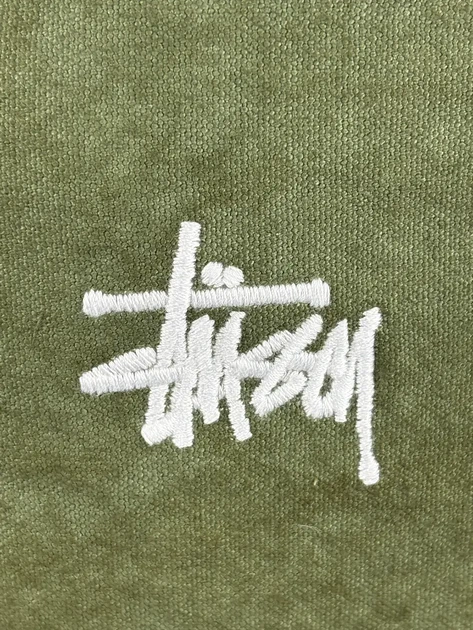 Сумка через плече Stussy Washed у кольорі хакі. - зображення 3