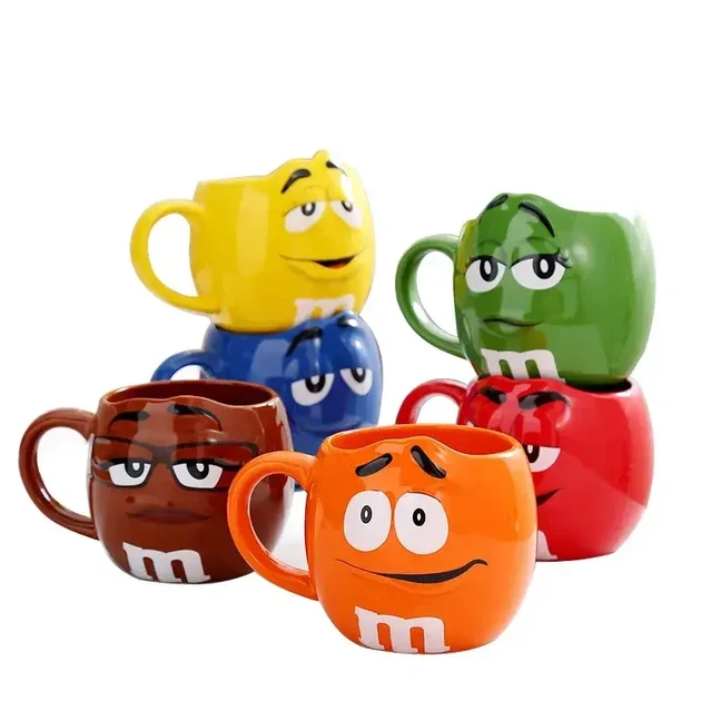 Чашка M&M's помаранчева Cup M&M's Orange 600 мл - Фото 3 Чашка M&M's помаранчева Cup M&M's Orange 600 мл - зображення 3