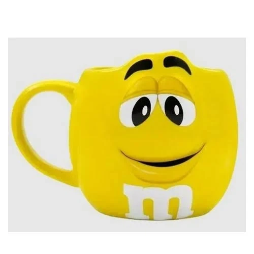 Чашка M&M's жёлтая Cup M&M's Yellow 600 мл - изображение 3