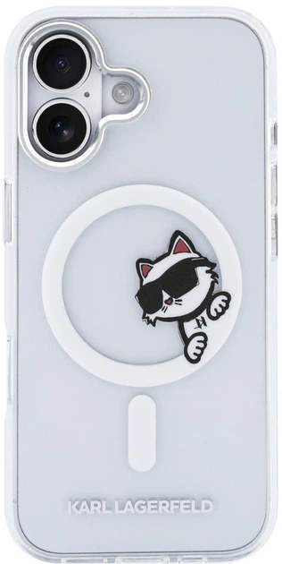 Чохол Karl Lagerfeld IML Peekaboo MagSafe для Apple iPhone 17 Transparent (3666339606992) - зображення 3