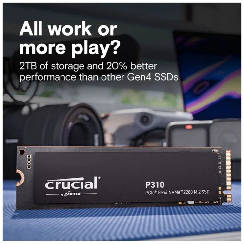 Накопитель SSD M.2 2280 2TB P310 Micron (CT2000P310SSD8) MICRON CT2000P310SSD8 920078 - изображение 4