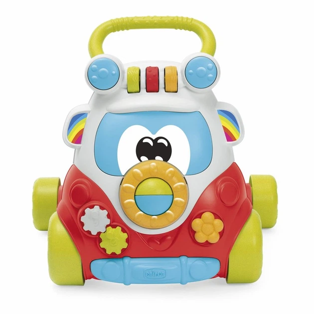 Іграшка-ходунки 2 в 1 Chicco Happy Hippy Walker - зображення 2