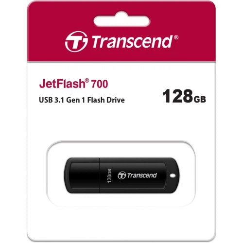 USB флеш накопитель Transcend 128GB JetFlash 700 USB 3.0 (TS128GJF700) Transcend TS128GJF700 911639 - изображение 3
