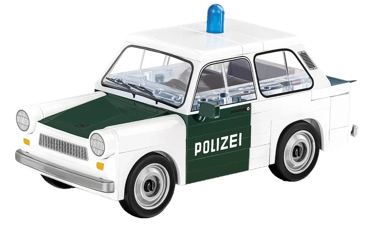 Klocki konstrukcyjne Cobi Trabant 601 24541 Policja 82 elementy (5902251245412) - obraz 2