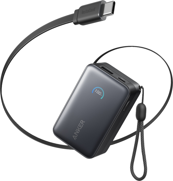 Powerbank Anker Nano 10000 mAh 45W Built-In USB-C (194644209599) - obraz 2