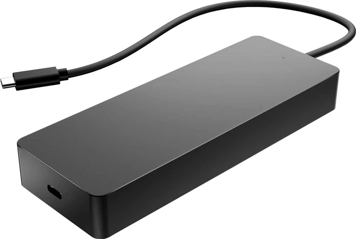 Универсальный хаб HP USB3.1 Type-C - HDMI/USB 3.0x2/Type-Cx2/DP/RJ45/Ethernet Black (50H55UT) - изображение 3