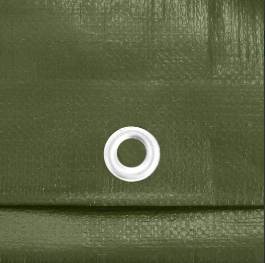 Брезент Springos 5 x 4 м 100 г/м2 Зелений (GA2182) - зображення 3