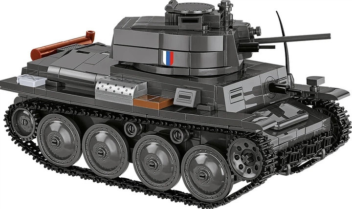 Klocki konstrukcyjne Cobi WWII Panzer 38(t) (CKD) LT vz. 38 690 elementów (5902251026660) - obraz 2