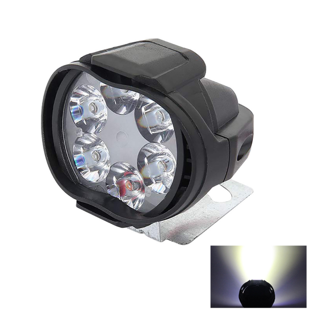 Світлодіодні LED фари додаткового світла 10W 12V (6 діодів) — Комплект 2 шт. - зображення 7
