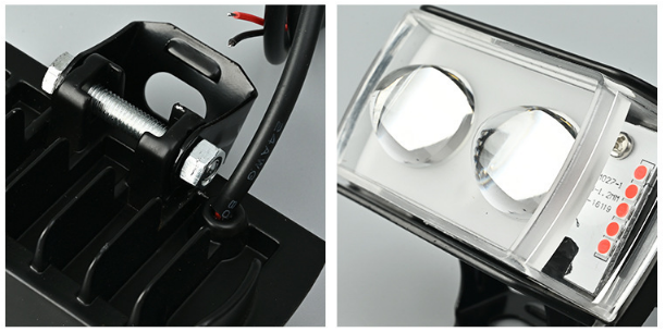 Светодиодная LED фара дополнительного света 12-80V (Белое + Желтый свет + Стробоскоп) - Фото 8 Светодиодная LED фара дополнительного света 12-80V (Белое + Желтый свет + Стробоскоп) - изображение 8