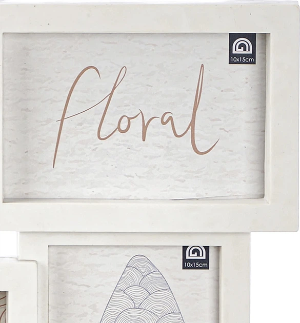 Мультирама Giftdecor на 12 фотографій 10 × 15 см Біла (8430852115683) - зображення 2