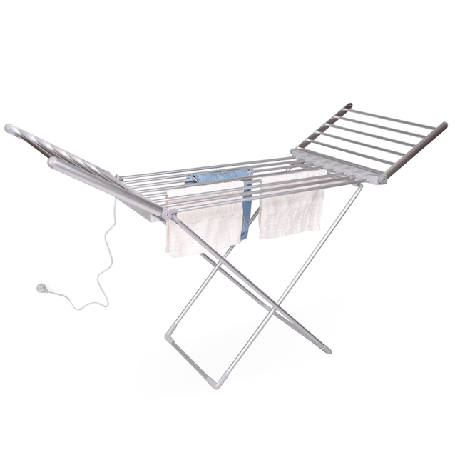 Электрическая сушилка для белья напольная Clothes Dry 230W с обогревом боковых крыльев Rainberg PRO 148х54х73 (RA-0149) - изображение 14
