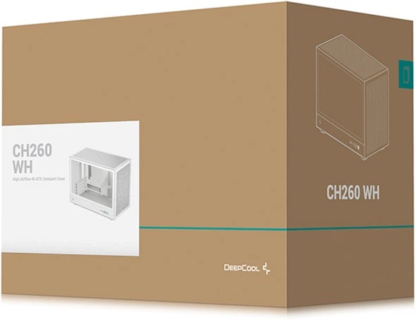 Obudowa DeepCool CH260 White (R-CH260-WHNGM0-G-1) - obraz 11