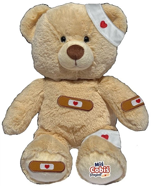 Інтерактивна іграшка Cobi Ведмедик Кобіш Пацієнт (KD-HUN1840) (9328936118400) - зображення 2