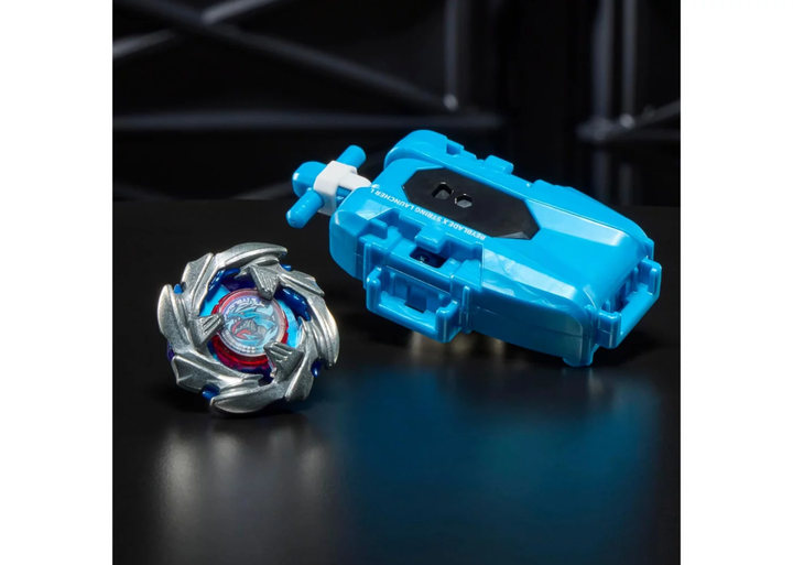 Бейблейд X Волчок Кобальтовый Драгун Beyblade X Cobalt Dragoon 2-60C Deluxe Hasbro G1491 - изображение 3