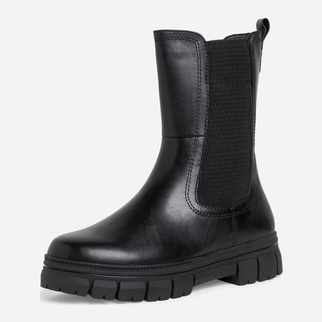 Жіночі челсі високі Tamaris Comfort 8-8-85401-29-022 38 24 см Чорні (4064224248637) (955555906426133) - Уцінка - зображення 2