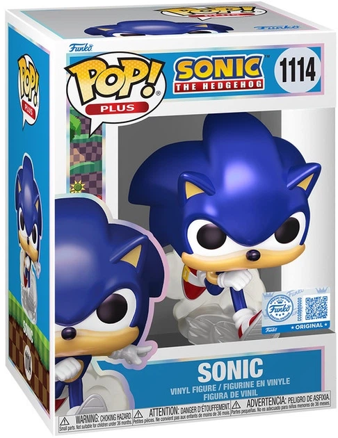 Фігурка Funko POP! Sonic The Hedgehog Plus Сонік 10 см FNK87228 (889698872287) - зображення 2