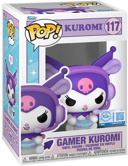 Фігурка Funko POP! Sanrio Gamer Куромі 10 см FNK88146 (889698881463) - зображення 2