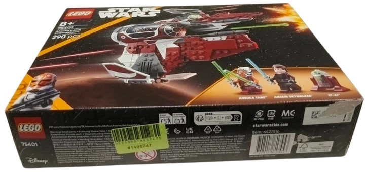 Zestaw klocków LEGO Star Wars Interceptor Jedi Ahsoki 290 elementów (75401) (955555914957475) - Outlet - obraz 5