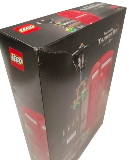 Zestaw klocków LEGO Ideas Czerwona londyńska budka telefoniczna 1460 elementów (21347) (955555915718561) - Outlet - obraz 3