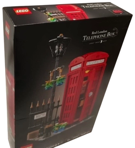 Zestaw klocków LEGO Ideas Czerwona londyńska budka telefoniczna 1460 elementów (21347) (955555915361990) - Outlet - obraz 3