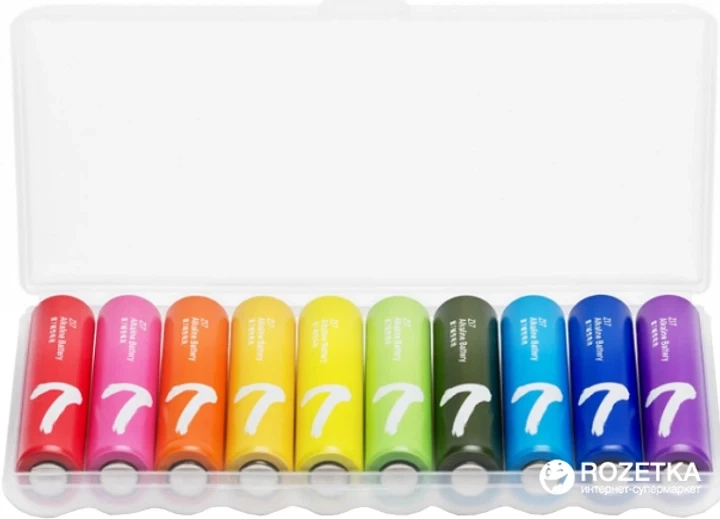 Батарейка ZMI Alkaline Battery ZI7 Rainbow AAA 40шт - Фото 2 Батарейка ZMI Alkaline Battery ZI7 Rainbow AAA 40шт - изображение 2