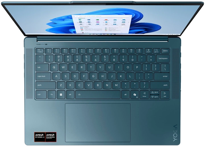 Laptop Lenovo Yoga Pro 7 14AKP10 (83KG0000NT) Tidal Teal - obraz 4