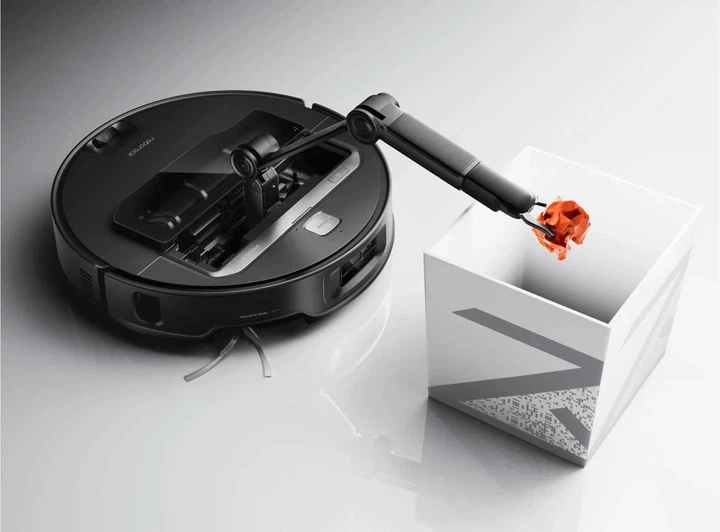 Робот-пилосос з вологим прибиранням RoboRock Saros Z70 Black - изображение 5