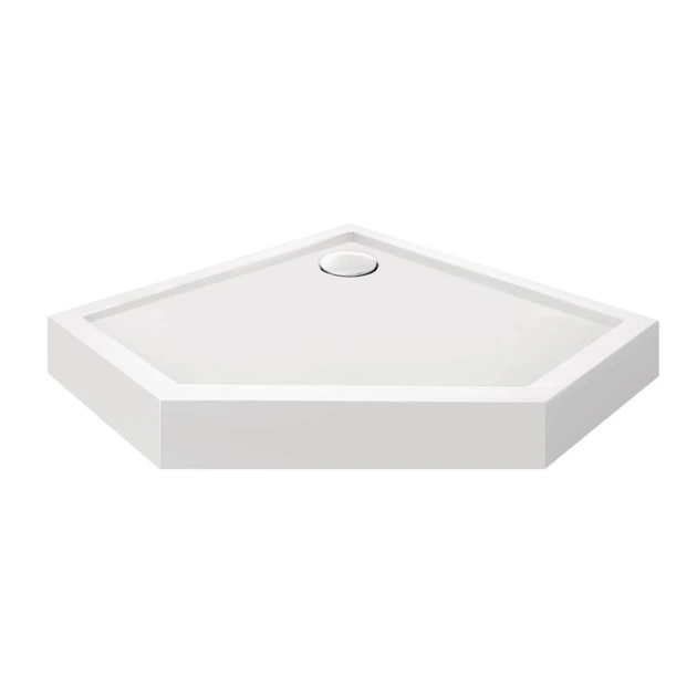 Поддон душевой Qtap Diamond 100x100 см акриловый для ванной комнаты поддон для душа с сифоном (599718) - изображение 4