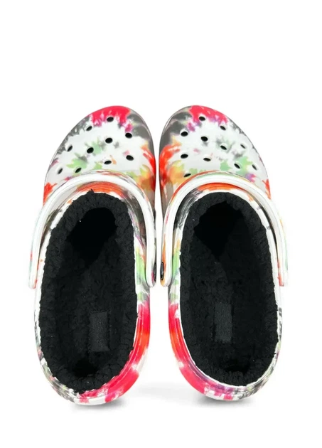 Утеплені підліткові сабо CROCS Classic Lined Tie Dye grphc cgk 206683-OC4, розмір 34/35 (J3), устілка 21.5 см - Фото 5 Утеплені підліткові сабо CROCS Classic Lined Tie Dye grphc cgk 206683-OC4, розмір 34/35 (J3), устілка 21.5 см - зображення 5