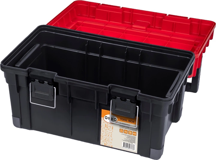 Skrzynka na narzędzia OKKO 59.5x35.4x35.5  cm (SKRT1HDPZCZEPG001) - obraz 2