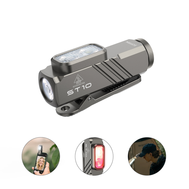 Портативный светодиодный фонарик Sofirn ST10 1000Lm 6000K - изображение 2